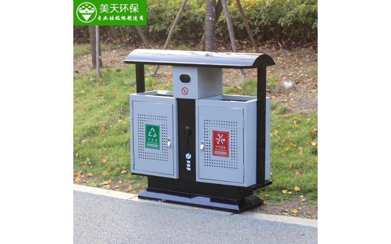 街道分類鋼制垃圾桶